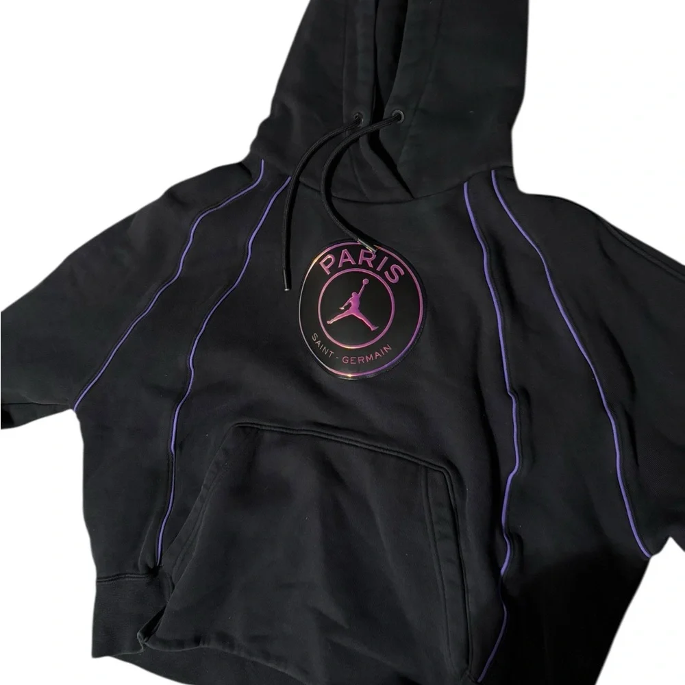 Nike Air Jordan Paris Saint Germaine Hoodie with Holographic Logo